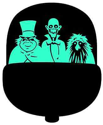 Haunted Mansion - Ghosts In Doombuggy Vinyl Decal, New