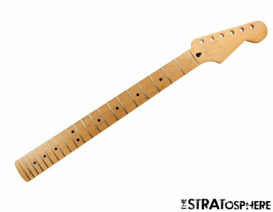 New Wd Fender Licensed For Stratocaster Strat Neck Maple Satin 21 Fret Smv 21