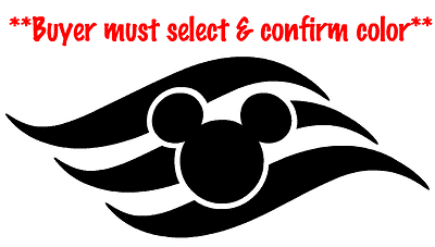 Disney Cruise Line Logo Vinyl Decal, Sticker - New